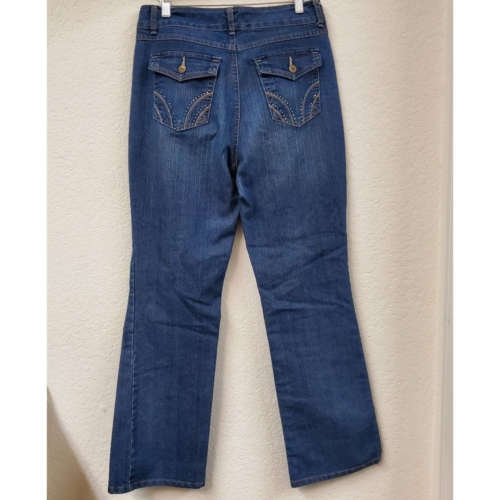 Bandolinoblu Bootcut 5 Pocket Style Denim Jeans Size 10 (WP261) - Picture 7 of 7